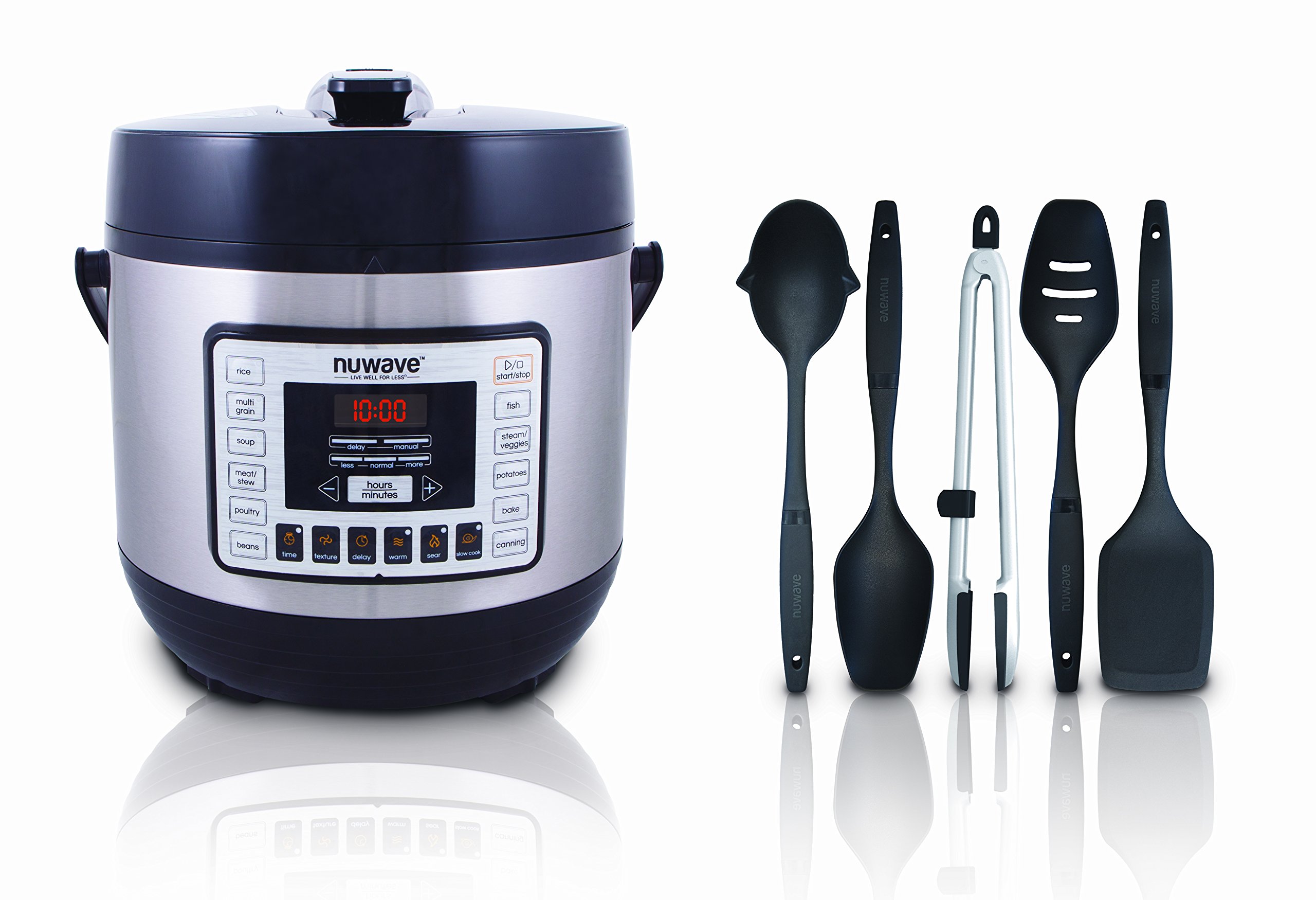 NuWave 6Qt Nutri-Pot Digital Pressure Cooker with bonus