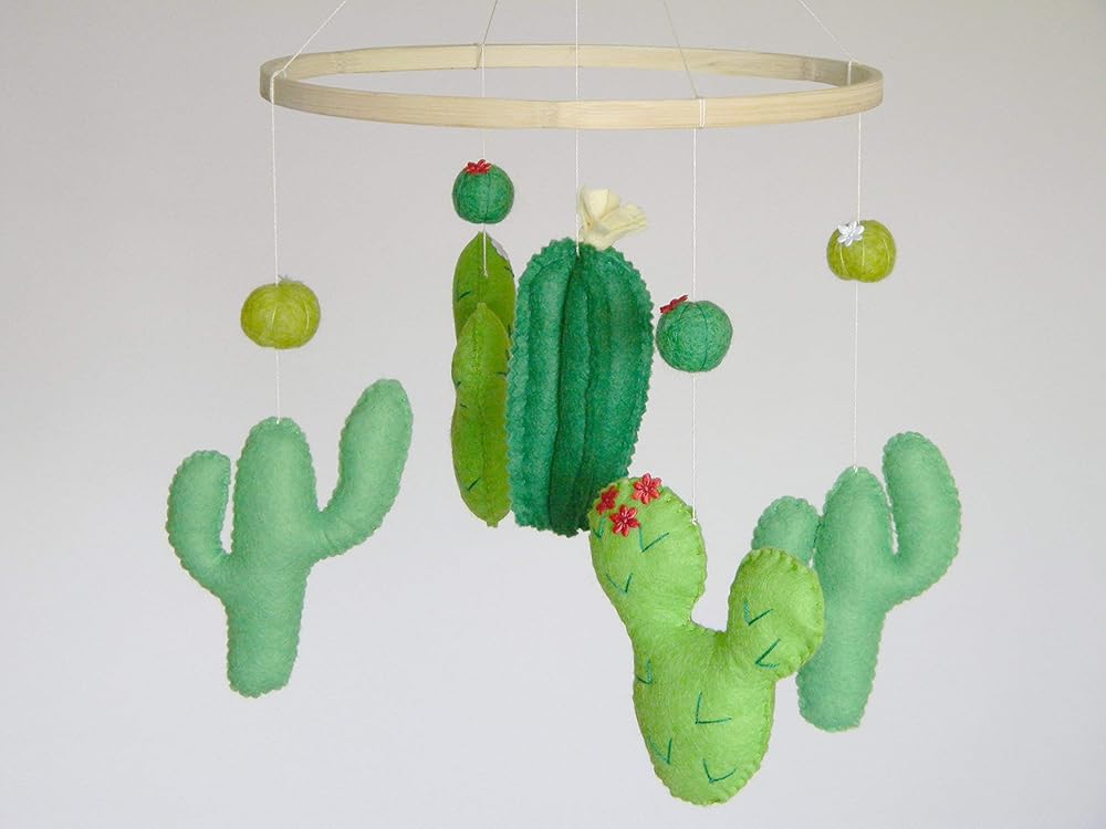 cactus mobile for crib