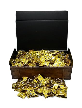Ritter Sport Quadretties Xxl 2kg Goldschatz 400 Tafeln In Edlem