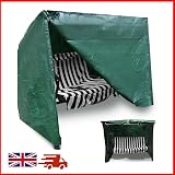 DIVCHI Garden Swing Cover Waterproof Heavy Duty 3 Seater Green view 9