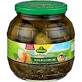 K&uuml;hne, Barrel Gherkins, 35.9 Ounce (Pack of 6)