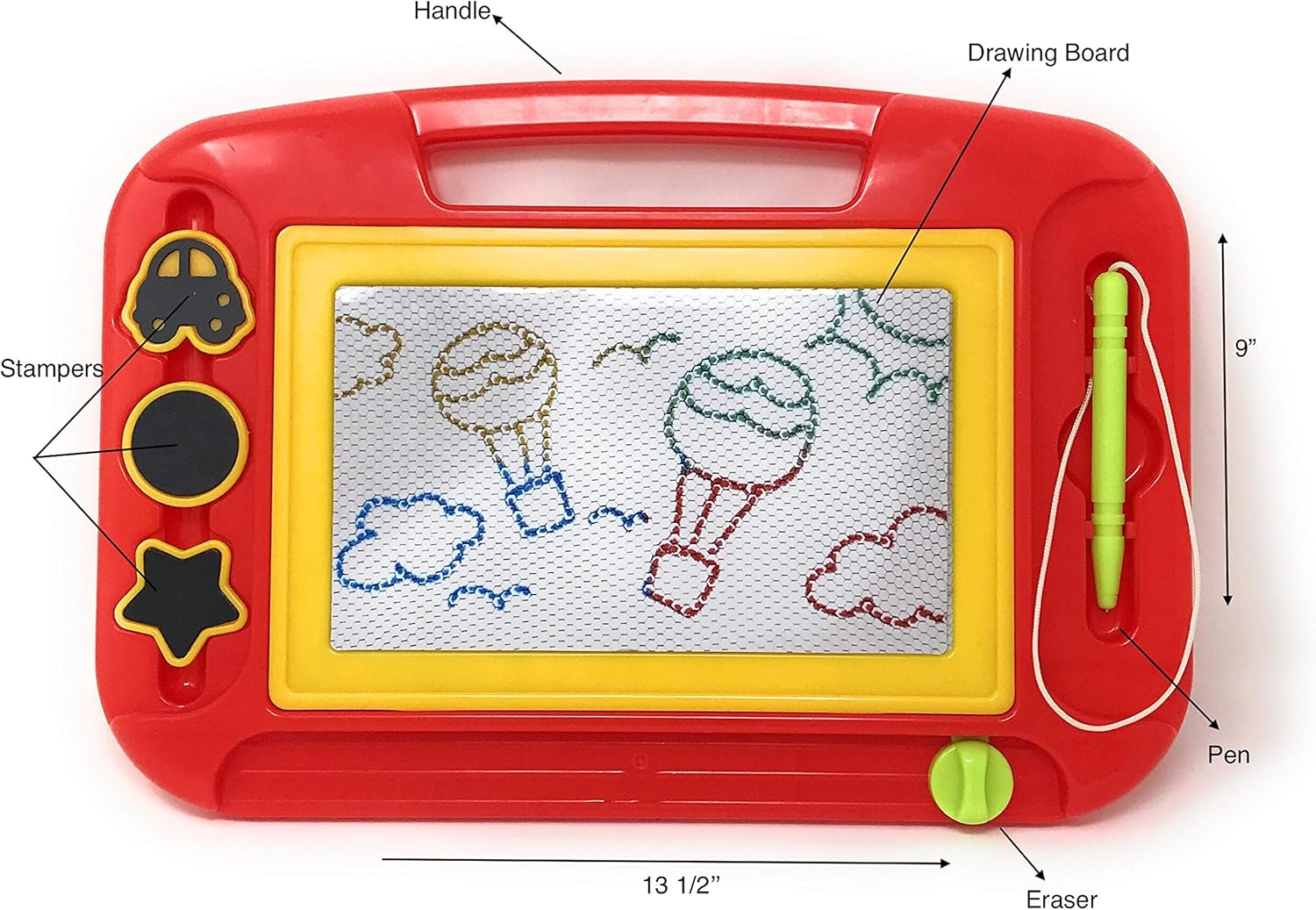 magnetic doodle drawing board