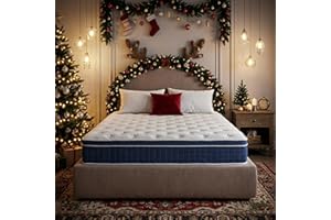 INIGHT King Size Mattress 12 Inch, King Mattresses in a Box, Memory Foam Medium Firm Feel Individual Pocket Springs Matress, Breathable Fabric, Zoned Support System for Pressure Relief and Motion Isolation