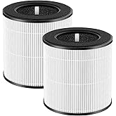 D10 Replacement Filter Compatible with Tailulu D10 Air Purifier, 3-in-1 HEPA D10 Replacement Filter, 2 Pack