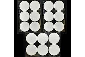 Myco Labs Microppose Original Synthetic Polyfil 2.5" Monotub Adhesive Filter Disks (6-Pack) (3)