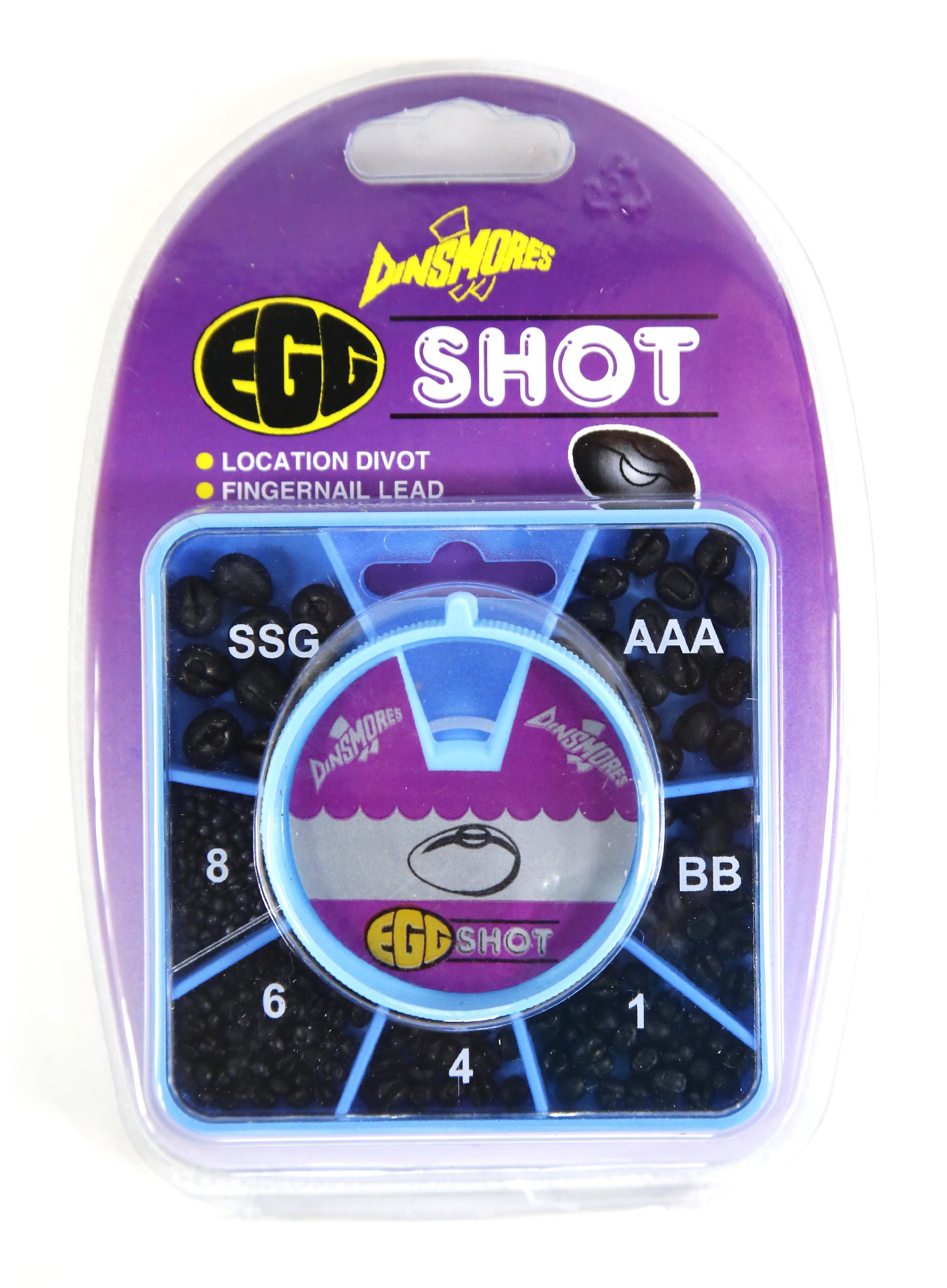 Dinsmores 7 Compartment Square Super SofEgg Shot - Black, Size 7