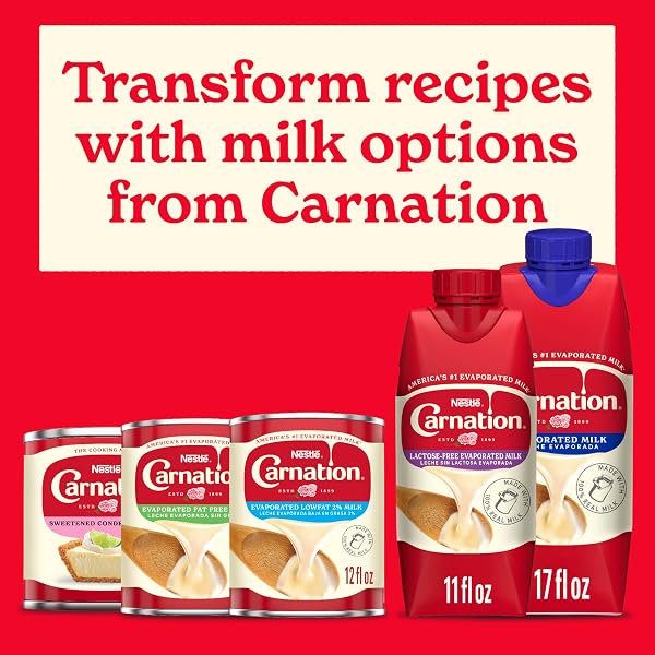 NESTLÉ CARNATION EVAPORATED MILK CANNED, VITAMIN D ADDED, 4PK 12 FL OZ