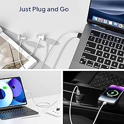 Elebase USB to USB C Adapter 4 Pack,USBC Female to