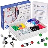 OLD NOBBY Organic Chemistry Model Kit (239 Pieces) - Molecular Model Student or Teacher Pack with Atoms, Bonds and Instructio