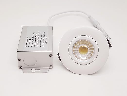 Dimmable Gimbal Led Pot Light 3 Inch Kit 8w 60w Adjustable