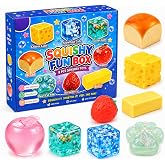 8Pcs Squishy Box Mystery Fun Set, Blind Malt Sugar Creative Slow Return Squishies,Squeeze Fun Box, Relief Desk Decor Party Favor Gift for Adult