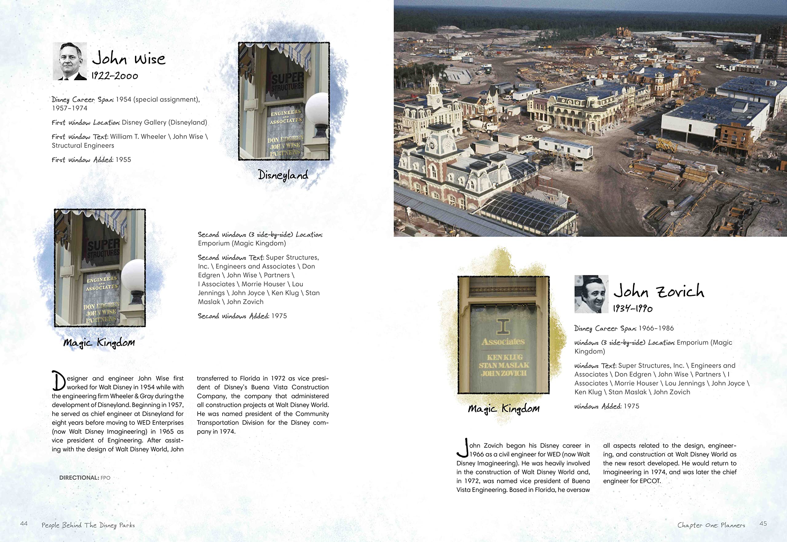 People Behind the Disney Parks: Stories of Those Honored with a Window on Main Street, U.S.A. (Disney Editions Deluxe)