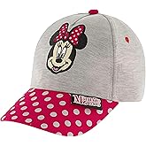 Disney Girls' Frozen Baseball Cap - Princess Elsa and Anna Curved Brim Strap Back Hat (2T-7)