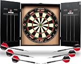 Ruthless Home Darts Centre Cabinet with Dartboard and 2 Sets of 16g Darts view 9