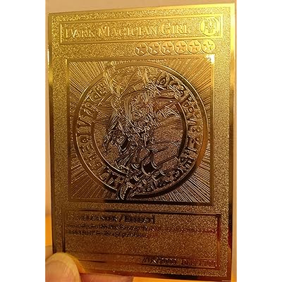 English Dark Magician Girl Yugioh Custom Metal Card Kuwait | Ubuy