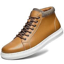 Arkbird Mens Leather Sneaker Fashion Classic Casual