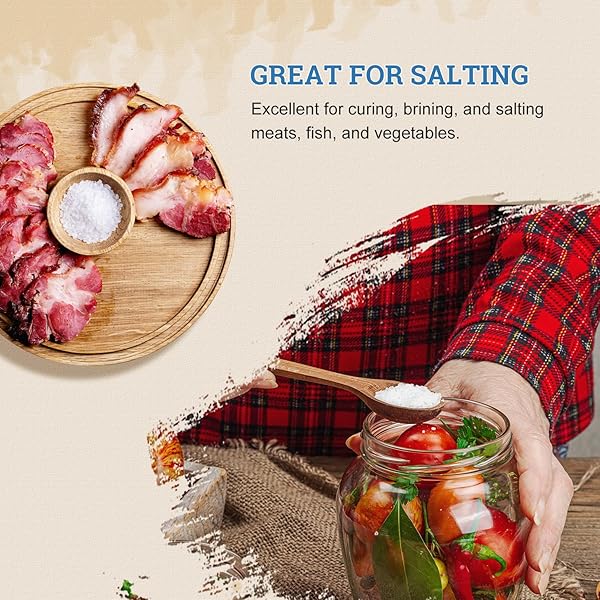 52USA SEA SALT, 2LB – 32OZ (1 PACK), COARSE GRAIN, SALT GRINDER REFILL, PERFECT COARSE SEA SALT FOR COOKING, ALL NATURAL SEA SALT