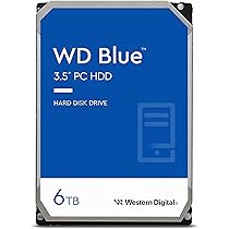 WD Blue & WD Red 6TB HDD セット Western Digital 6TB WD Red NAS Internal Hard Drive HDD - 5400 RPM