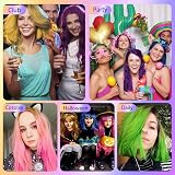 MQUPIN Temporary Hair Dye Wax Wash In Wash Out Hair Colour view 7