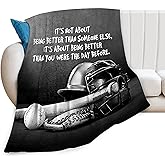 Baseball Throw Blanket for Kids & Adults - Soft, Warm & Cozy Fleece Blanket for Couch, Sofa & Bed - 40"x50"