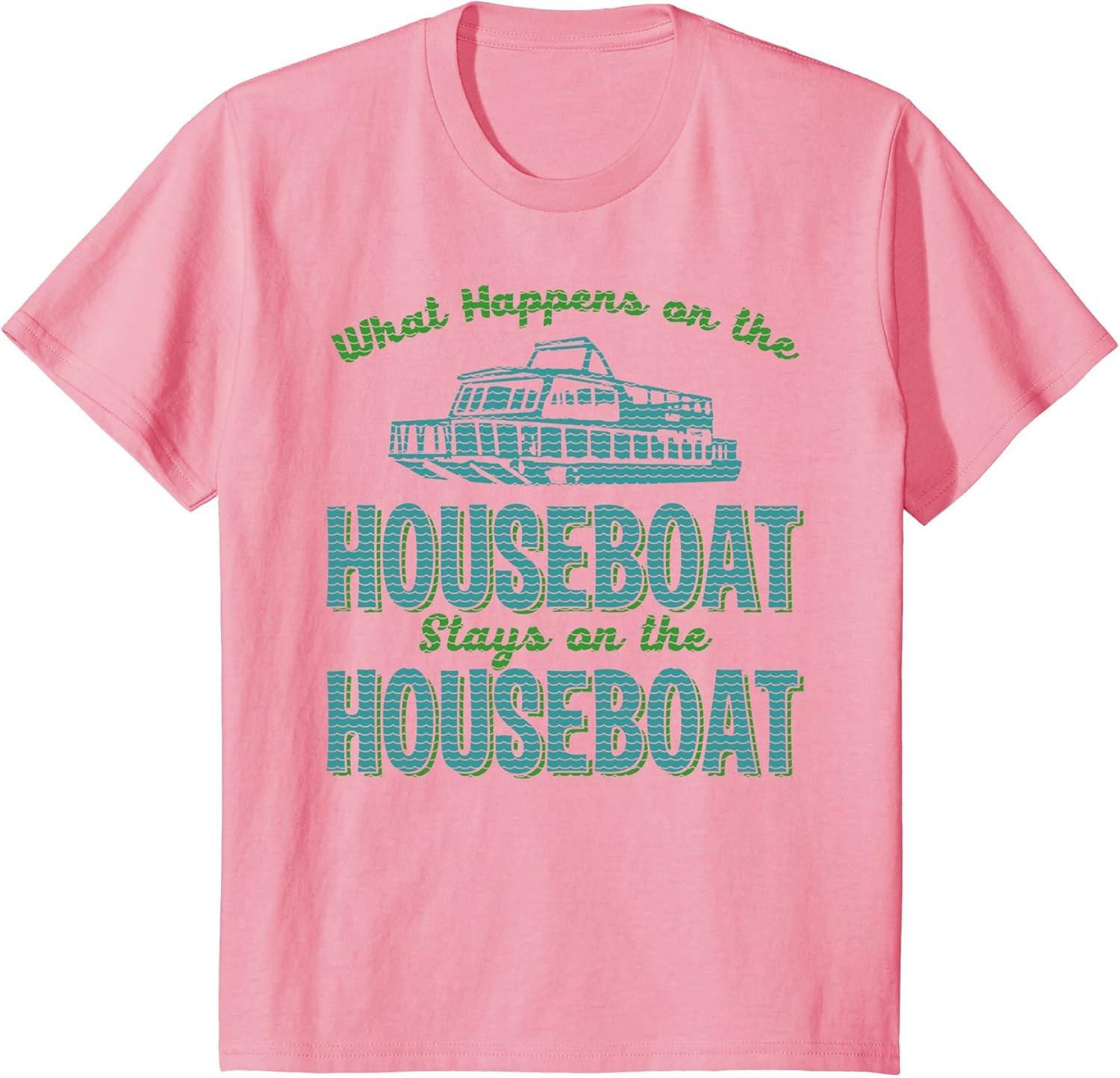 Funny Houseboating Houseboat Shirt Lake Boating Gift Clothing