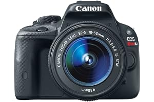 Canon EOS Rebel SL1 Digital SLR with 18-55mm STM Lens (Renewed)