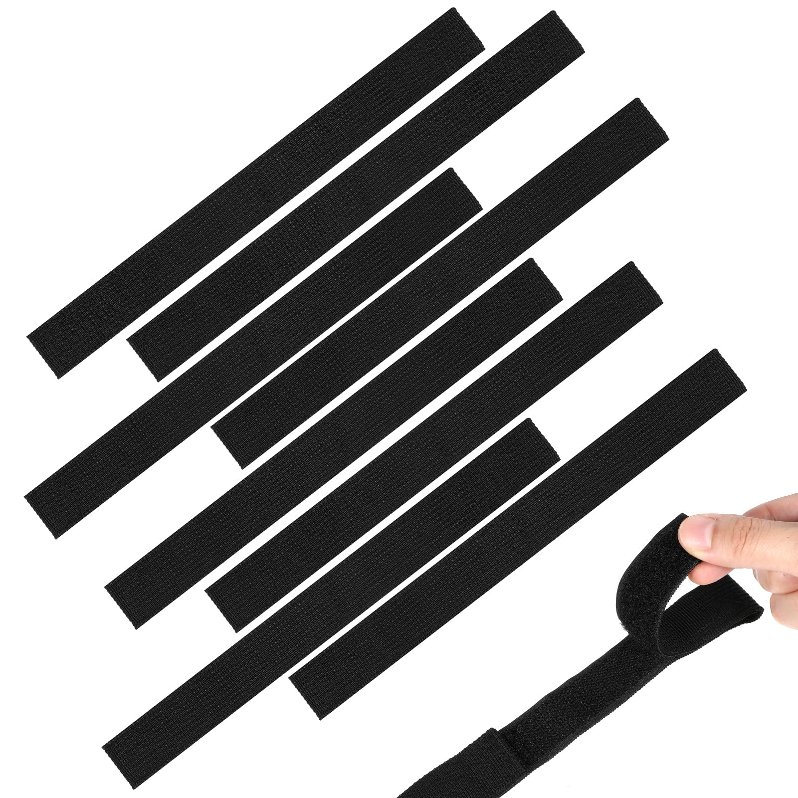 Hoverboard Seat Attachment Straps Adjustable Hoverboard Attachment Replacement Straps for Hoverboards Go Kart Accessories, Compatible with 50cm Electric Self-Balancing Scooters (4PCS)