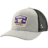ZHATS Standard NCAA Officially Licensed Trucker Hat Carson Patch Switchback Heather, One Size