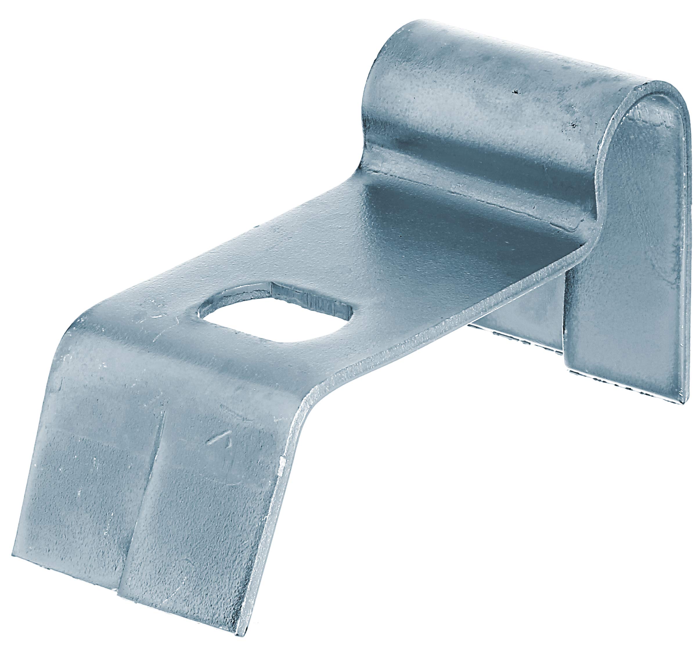 Gah-Alberts 137465 Ramp Support for Concreting 30 x 50 (H x W) with Elongated Hole Yellow Zinc Plated