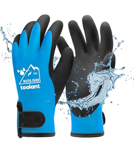 Guantes De Trabajo HANDLANDY Impermeables Y Aislantes Para Invierno (2 Pares) | En Línea