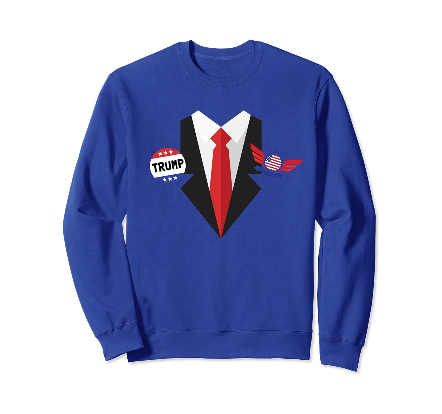 Donald Trump Suit Halloween Costume Sweatshirt-ANZ