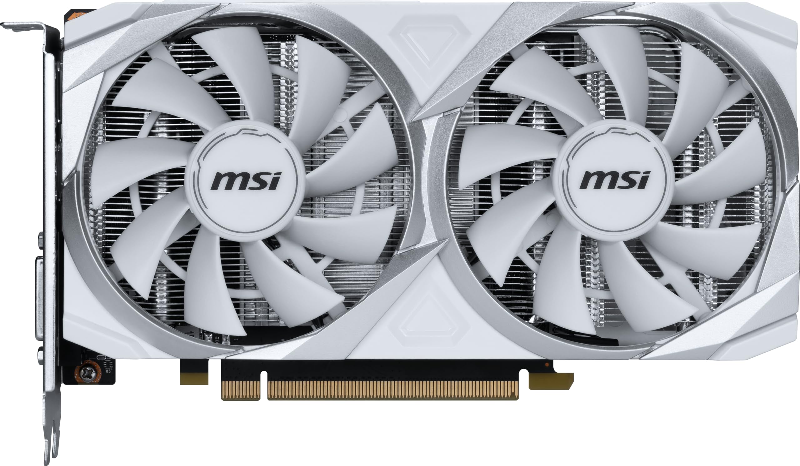 Msi Geforce Rtx 3050 Gaming Graphics Card Dual Fan Cooling System Close-Up