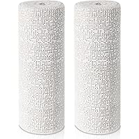Lawei 2-Pack Plaster Cloth Rolls - 12x50 Ft Belly Casting & Craft Bandages