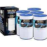 POOLPURE C-6430 Spa Filter Replaces Watkins 31489, Pleatco PWK30, Filbur FC-3915, P/N0969601, 71825, 73178, 73250, 30 sq. ft. Hot Spring Spa Filter 5 Pack