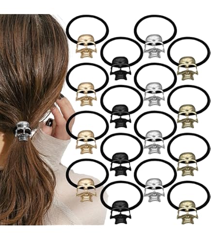 Amazon.com : Aneneiceera Gothic Viking Hair Band with Skull