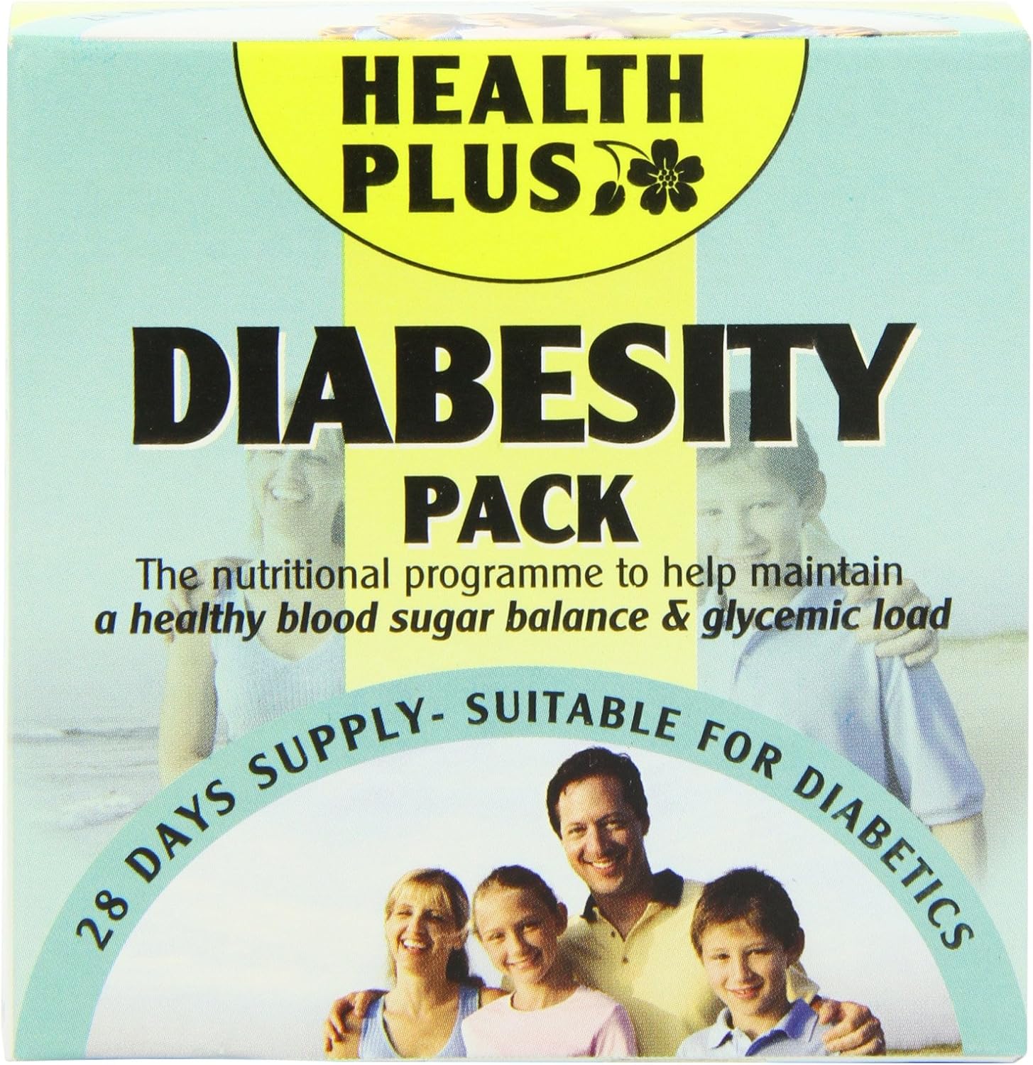 Health Plus Diabesity Pack Blood Sugar Balancing Daily Supplement - 28 Day Supply, Natural