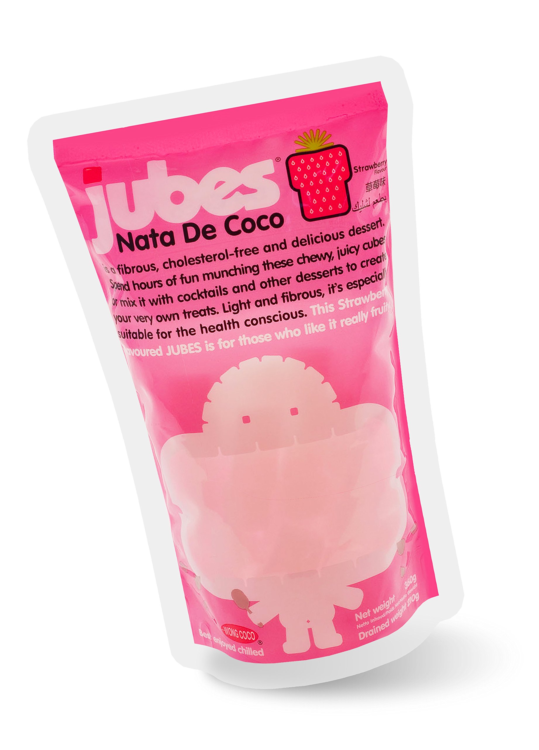 Amazon.com : Jubes Nata De Coco Pack of 6 (Grape) : Grocery & Gourmet Food