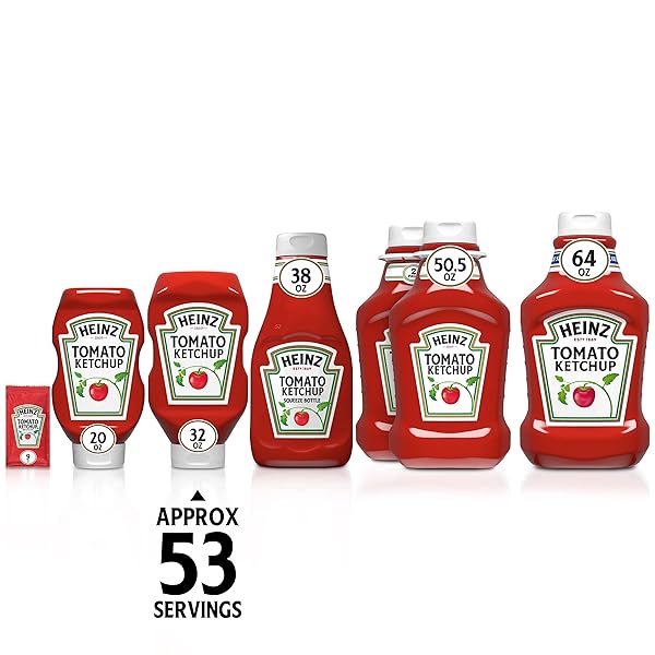 HEINZ TOMATO KETCHUP, 32 OZ BOTTLE