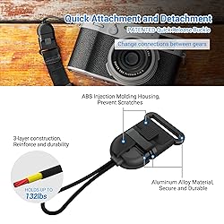 Camera Wrist Strap with Quick Release, Adjustable
