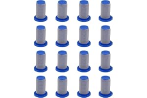 UZJYIEYG 8079-PP-50 Sprayer Nozzles Strainer for teejet sprayer nozzles, w/Stainless Steel 50 Mesh Screen - 16 Pcs