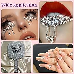 30000Pcs Resin Rhinestones with Tweezers for