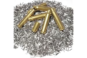 FULLBOW 2.5 lb Stainless Steel Tumbling Media Pins for Tumbler, 0.039 Inch Diameter, 0.255 Inch Length