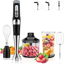 Amazon.com: Batidora de inmersión inalámbrica: batidora de mano ...