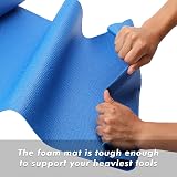 CASOMAN Non-Slip Tool Box Liner Drawer Mat - Thick Foam Rubber Cabinet Roll - view 4