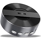 ALZN Portable Bluetooth Speaker with Mic/Speakerphone,AUX Line,Memory Card Playback Smartphones for Apple/Android Phone Speakerphone (black)