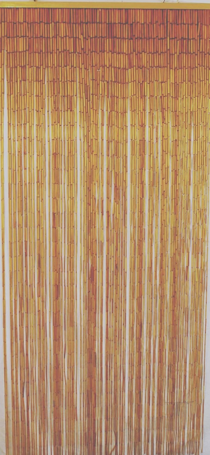 Buy Bamboo Curtain Gold 36 X 80 Inches Online At Low Prices In