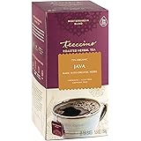 Teeccino Java Herbal Tea - Rich & Roasted Herbal Tea That’s Caffeine Free & Prebiotic for Natural Energy, 25 Tea Bags