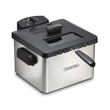 Amazon.com: Proctor Silex freidora profunda con boquilla de ...