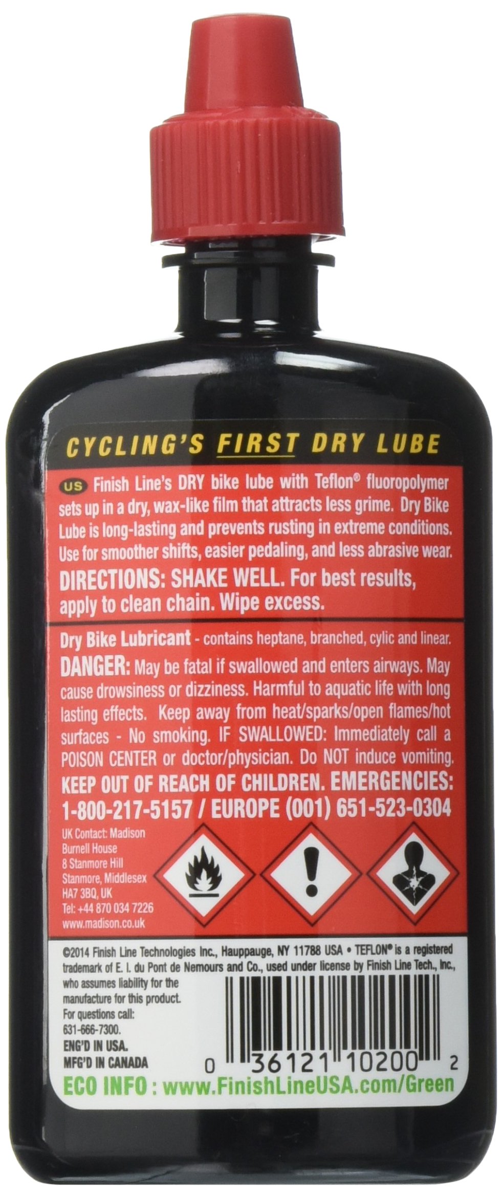 Finish Line DRY Teflon BSA Soar