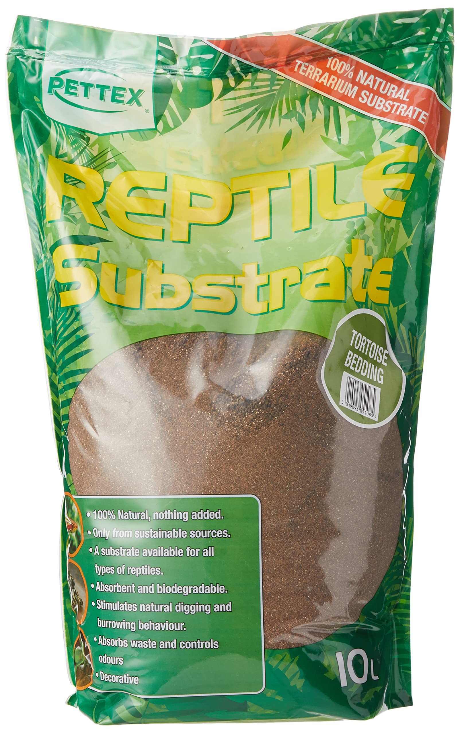 Pettex Reptile Substrate Tortoise Soil Bedding, 10 L